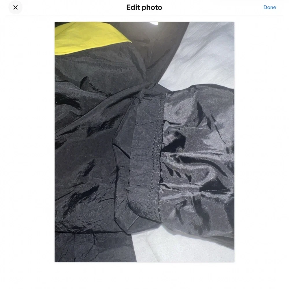 Raw Gear Joggers Workout Nylon Lined  Pants Black  Small Zippered  Pocket NEW - Picture 2 of 7